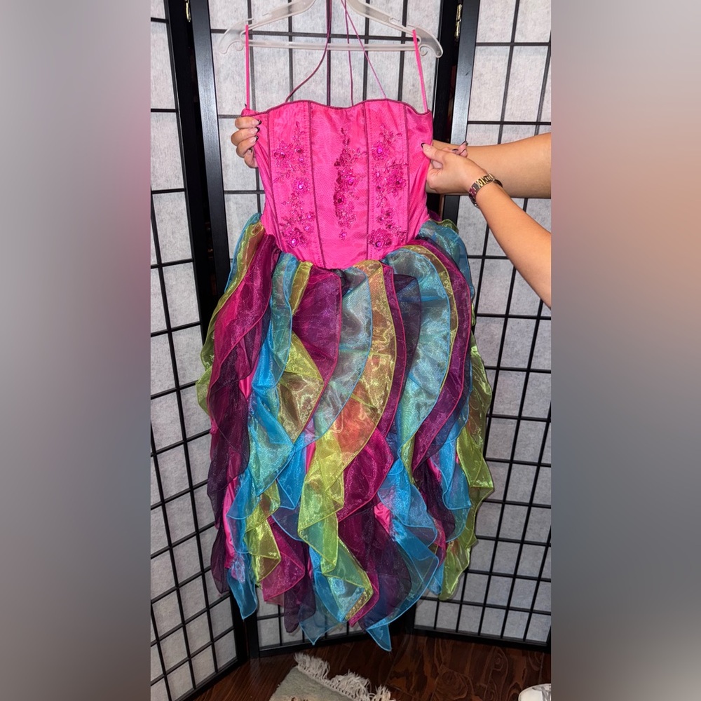 Colorful Kids Formal Dress